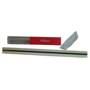 Pickett 234-E Architecture Scale Ruler w/Case Japan Drafting Engineering Vintage